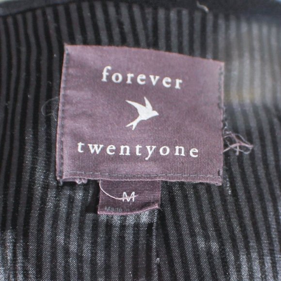 Black Moto Jacket Joan Jett Style Size Medium Edgy Punk Goth - Picture 9 of 10